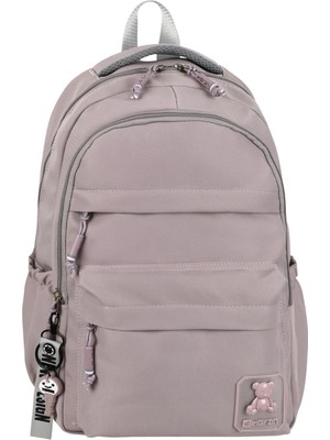 Su Itici Terletmez Kumaş Lise ve Ortaokul Unisex Sırt Çantası Günlük Çanta Özel Kumaş Maskotlu