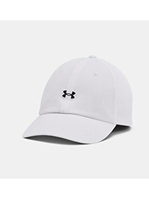 Under Armour Kadın Ayarlanabilir Ua DRIVER96 Şapka Beyaz Renkli Günlük Kullanım İçin