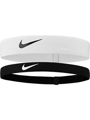 Nike Flex Headband 2pk Unisex Siyah Antrenman Saç Bandı N.100.9191.036.OS