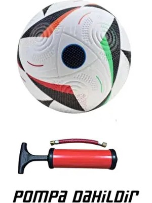 Techcg Futbol Topu 2026 Dünya Kupası Tasarımı 4 Astarlı Beyaz Renkli No:5 480 Gram