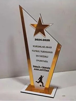 Kişiye Özel mrchediyesepeti Hediyelik Plaket Voleybol Basketbol Futbol Turnuvaları İçin Şık Tasarım