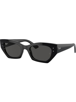 Ray-Ban RB4430 Unisex Güneş Gözlüğü Siyah Organik Cam ve Kemik Çerçeve ile Şık Tasarım