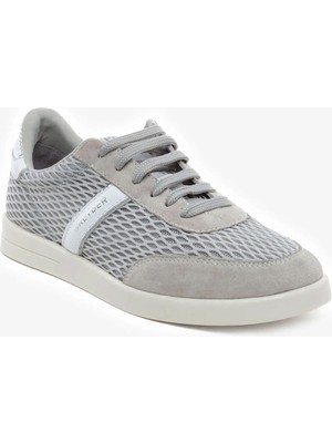 Greyder Kadın Gri Hakiki Deri Sneaker Ayakkabı 5Y2UA34382