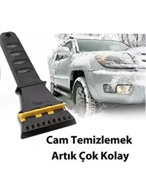 Meyzone Oto Araba Pencere Camı Buzdolabı Buzu Kar Buz Kırıcı Kazıma Kazıyıcı Ön Cam Temizleyici Buz Kazıyıcı