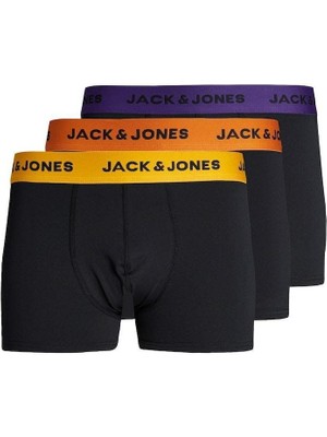 Jack & Jones Jacalabama Microfiber Trunks 3 Pack Erkek Boxer