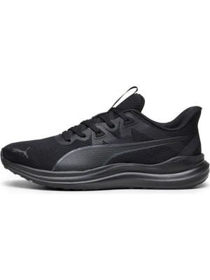 Puma Reflect Lite Unisex Spor Ayakkabı Siyah Nefes Alabilir Yapı ile Konforlu Tasarım