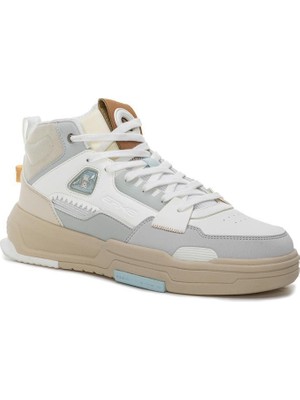 Erke Bt1 Erkek Boğazlı Spor Ayakkabı Beyaz-Gri 11123101034-002 44 - Beyaz-Gri