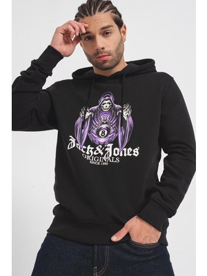 Jack & Jones Jordaemon Sweat Hood Fst Erkek Sweatshirt