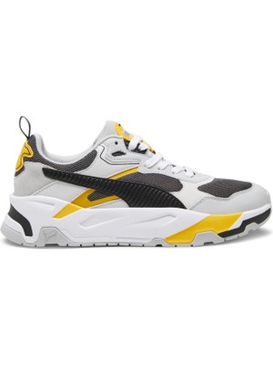 Puma 389289 11 Trinity Gri-Beyaz-Siyah-Sarı Erkek Spor Ayakkabı