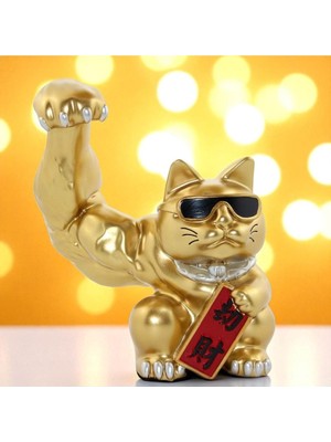 Golden Flex Cat Eğlenceli Tasarım Şık Dekoratif Vip