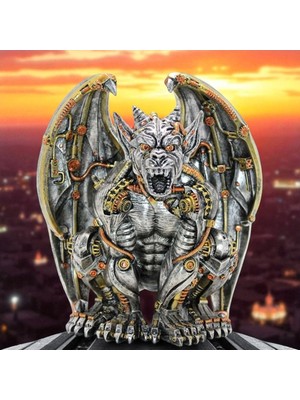 KuzeyTacı Sibernetik Gardiyan – Gece Muhafızı Gargoyle Figür Vip