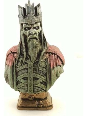 KuzeyTacı Polyester Lort King Of The Dead Ev Ofis Figür Dekorasyon Şık