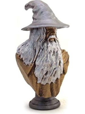 KuzeyTacı Polyester Şapkalı Gandalf Küçük Yüzüklerin Efendisi Figür Orta Çağ