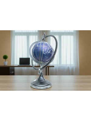 Yerküre Standlı Zodiac Tasarımlı Modern Görünüm Öğretici ve Dekoratif Vip