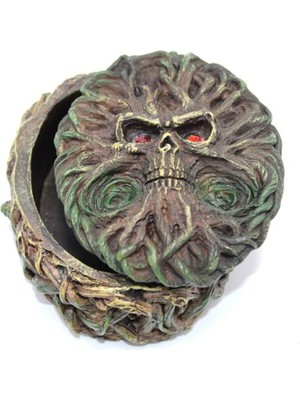 Büro Ev Ofis Dekoru Için Polyester Yapım Ağaç Adam Motif Kutu Objesi