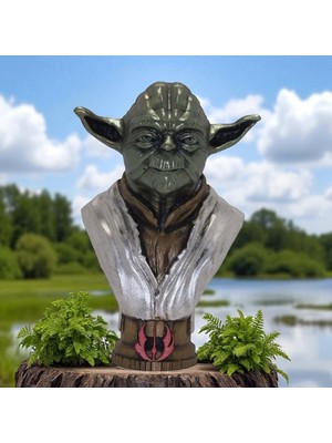 Yoda Büst Star Wars Figür Ev Ofis Dekorasyon Vip