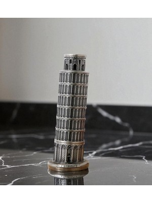 Metal Pisa Kulesi Dekoratif Özgün Tasarım Vip