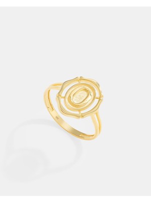 14 Ayar Altın Harfli Yüzük