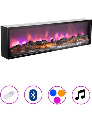 Ekonomik 110 cm Elektrikli Şömine