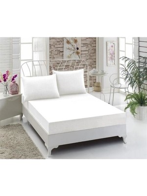 Özdilek Tek Kişilik Çarşaf Fitted Yastıklı Ranforce Trendy Beyaz 100X200