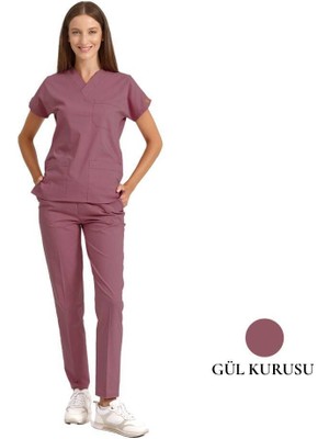 Brl Scruble | Likralı Doktor ve Hemşire Forması Unisex Cerrahi Takım