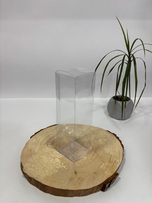 5X5X17 Şeffaf Asetat Kutu [100 Adet Demonte]