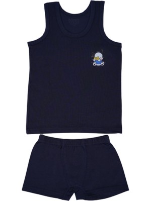 Katamino Erkek Çocuk Rahat Pamuklu 2'li Atlet ve Boxer Takımı