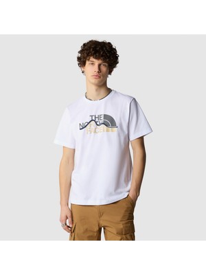 The North Face M S/S Mountain Line Tee Erkek T-Shirt
