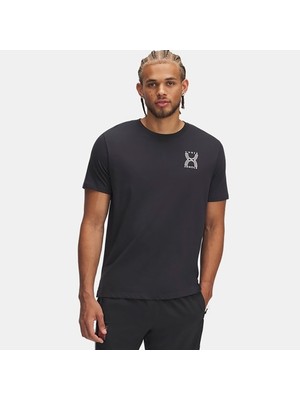 Under Armour Run 96 Sleeve Erkek Gri Koşu T-Shirt.016
