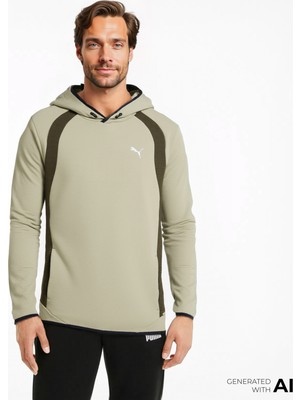 Puma Evostripe Dk Erkek Kahverengi Sweatshirt.82