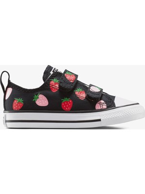 Converse Chuck Taylor All Star Strawberries Çocuk Siyah SNEAKER.001