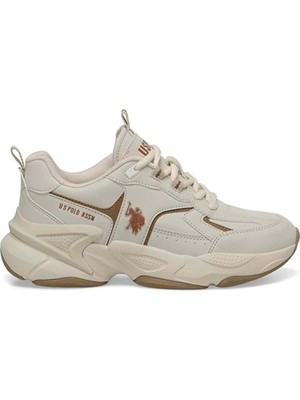 U.S. Polo Assn. U.S Polo Assn. Isabella Bej Kadın Yüksek Taban Sneaker Spor Ayakkabı
