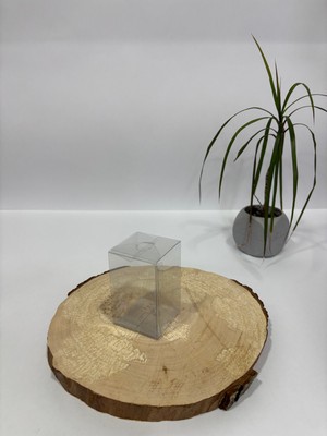 5X5X8 Şeffaf Asetat Kutu [100 Adet Demonte ]