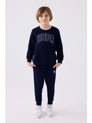 U.S. Polo Assn. U.S. Polo Assn Erkek Çocuk Lacivert Eşofman Takımı