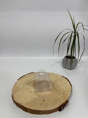 Burhan Ambalaj 5X5X4.5 Şeffaf Asetat Kutu [100 Adet Demonte ]