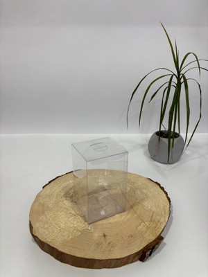 6X6X10 Şeffaf Asetat Kutu [100 Adet Demonte ]