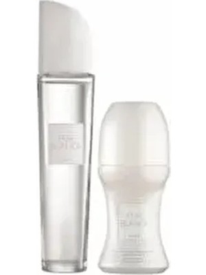 Avon Purblanca 50 ml Kadın EDT Parfüm ve Rolon Hediyelik Set Uzun Süre Kalıcı