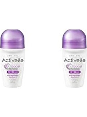 Oriflame Activelle Extreme 50 ml Anti-Perspirant Roll-On 2 Adet Koku Türü ile Güçlü Koruma 33142