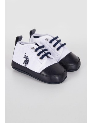 U.s. Polo Assn. Erkek Bebek Ayakkabı Beyaz Ergonomik Yapı ile Günlük Kullanım İçin Rahat