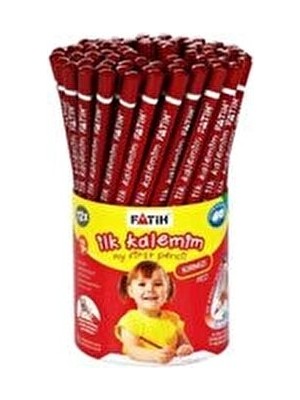 Fatih Jumbo Üçgen Başlangıç Kalemi Kırmızı Fa30000Kkl072 (72 Li Kutu)
