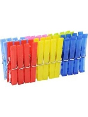 24'lü Filiz Çamaşır Mandalı Kod 055