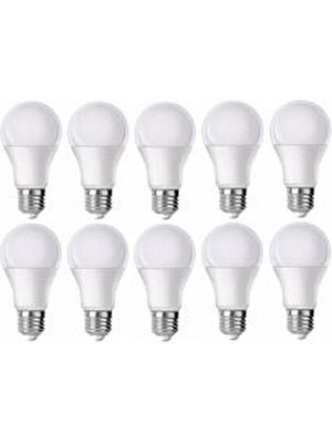 Grafen Proich LED Ampul Beyaz Renk 9 Watt Tasarruflu 10 Lu Paket GRAFEN9WATT