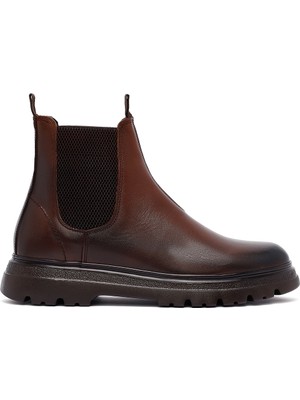 Erkek Taba Deri Chelsea Bot 25WFD681218