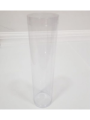 Burhan Ambalaj Silindir Asetat Kutu Çap 6 Yükseklik 25 [10 Adet]