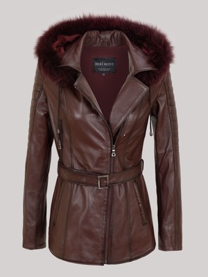 Kadın Deri Mont KOD-KA02024