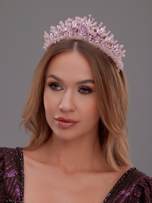 Kristal Gelin Tacı – Işıltılı ve Zarif Taç Modeli