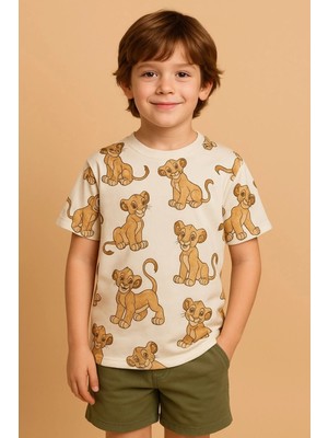 Samba Çocuk Pamuklu Yazlık Yumuşacık Tişört