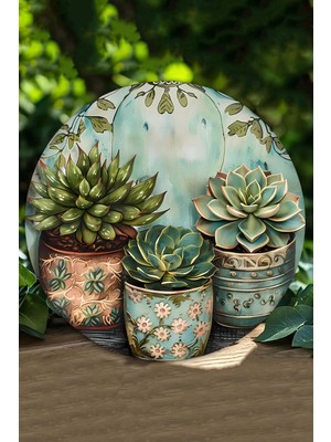 Evinize Doğanın Zarafetini Taşıyın - Uv Baskılı Duvar Süsü – 33X33 cm & 20X20 cm DT164