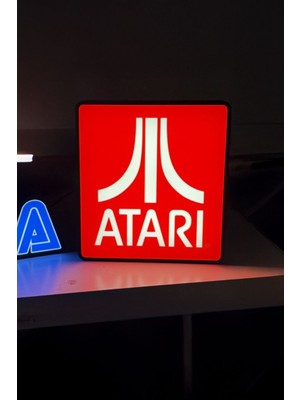 Atari Tasarımlı Gece Lambası Dekoratif Aydınlatma