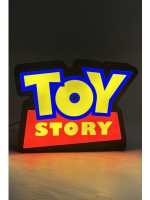 Toy Story - Oyuncak Hikayesi Tasarımlı Gece Lambası Dekoratif Aydınlatma